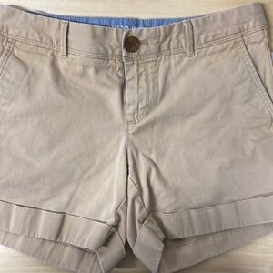 Banana‎ Republic khaki chino shorts size 0